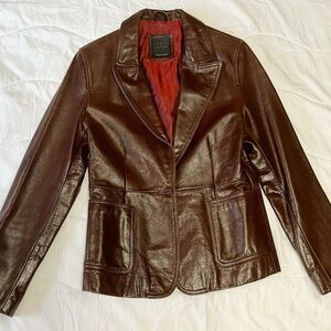 Rogue Dark Brown Leather Jacket